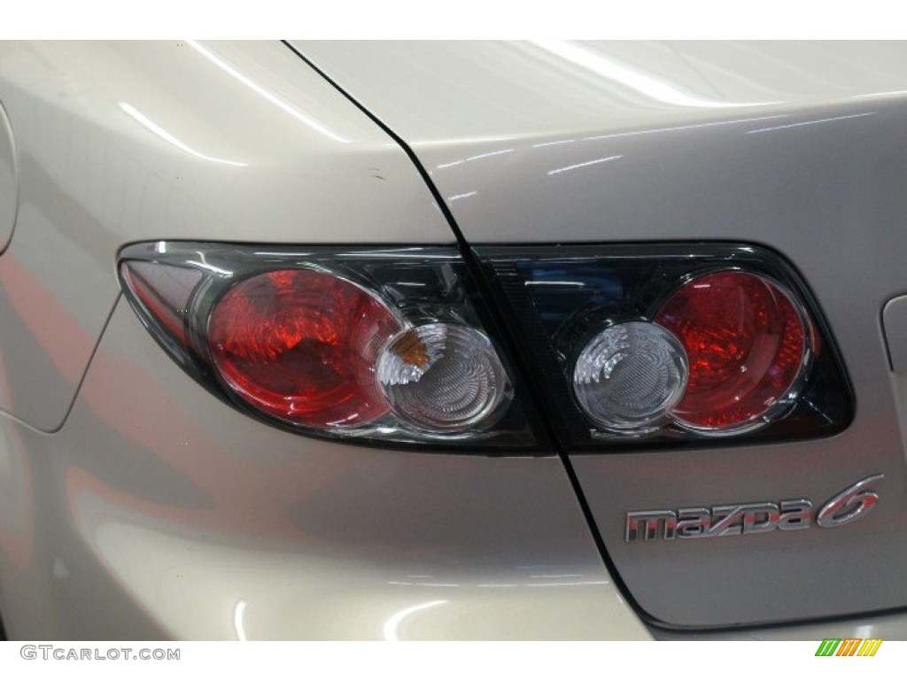 2007 MAZDA6 i Sport Sedan - Smokestone / Beige photo #52
