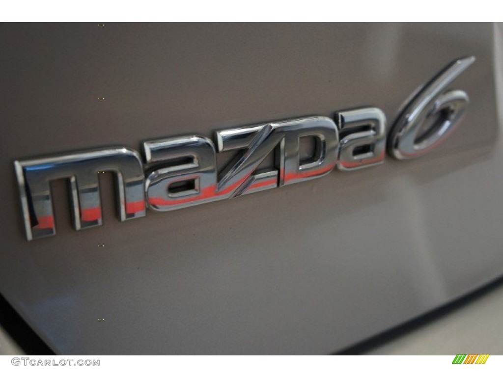 2007 MAZDA6 i Sport Sedan - Smokestone / Beige photo #64