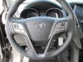 Gray 2014 Hyundai Santa Fe GLS Steering Wheel