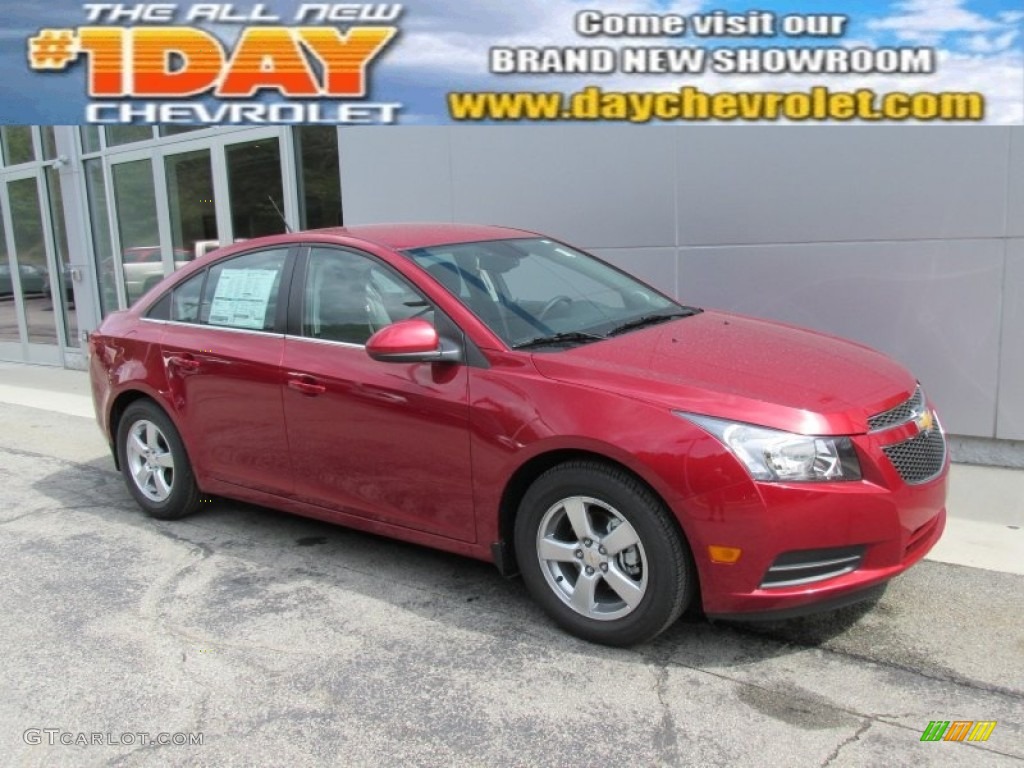 2014 Cruze LT - Red Hot / Medium Titanium photo #1