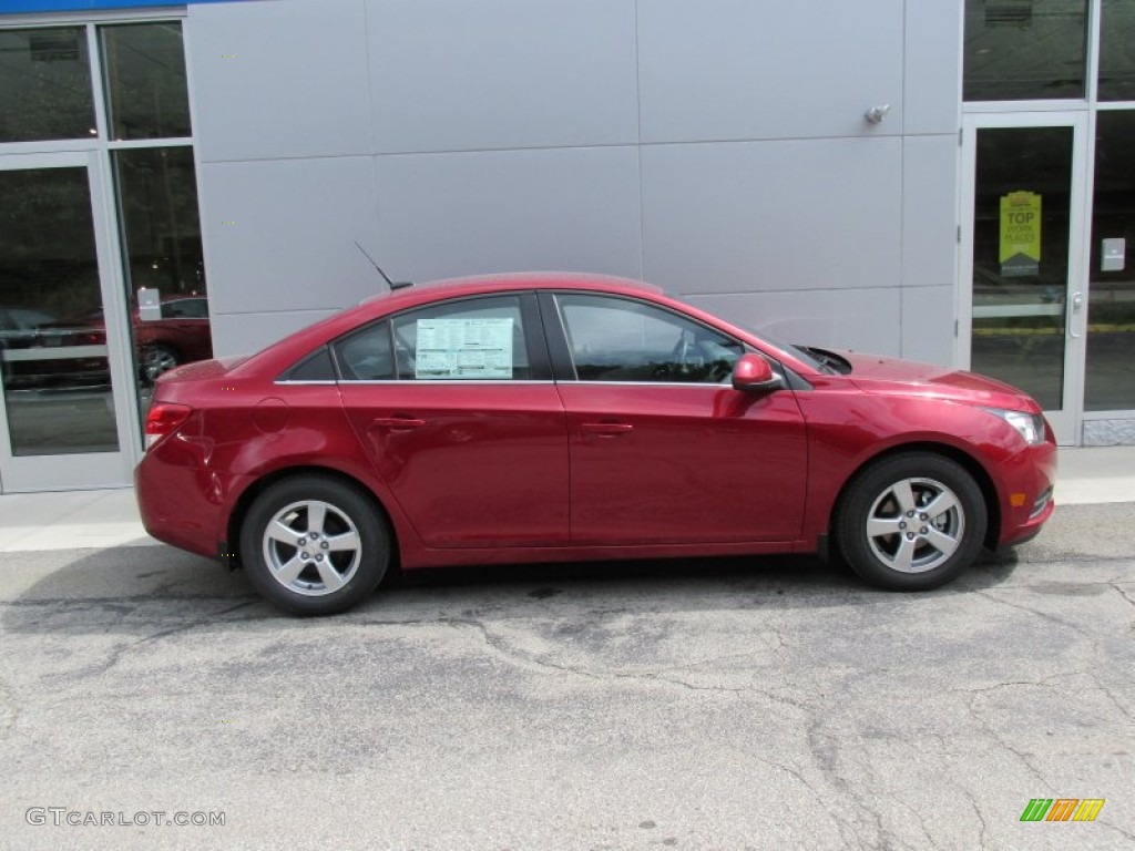 2014 Cruze LT - Red Hot / Medium Titanium photo #2
