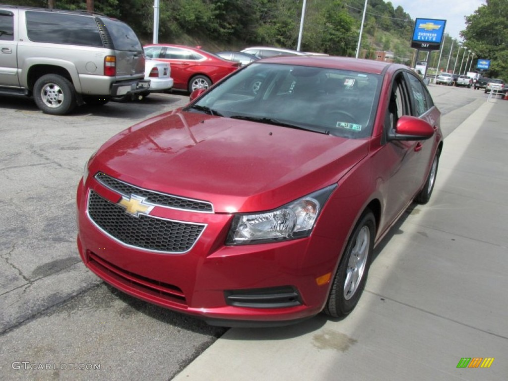 2014 Cruze LT - Red Hot / Medium Titanium photo #7
