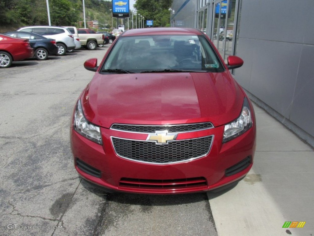 2014 Cruze LT - Red Hot / Medium Titanium photo #8