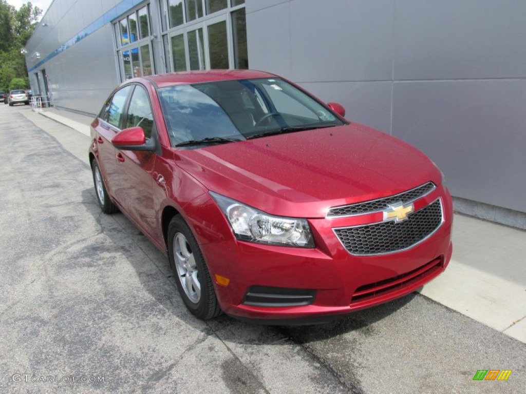 2014 Cruze LT - Red Hot / Medium Titanium photo #9