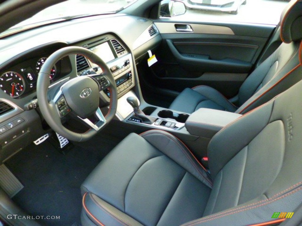 2015 Hyundai Sonata Sport 2.0T Interior Color Photos