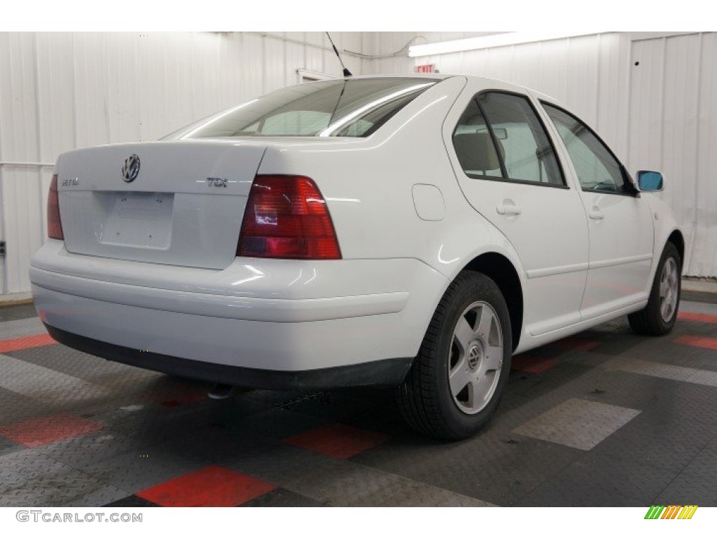 2002 Jetta GLS TDI Sedan - Cool White / Beige photo #7