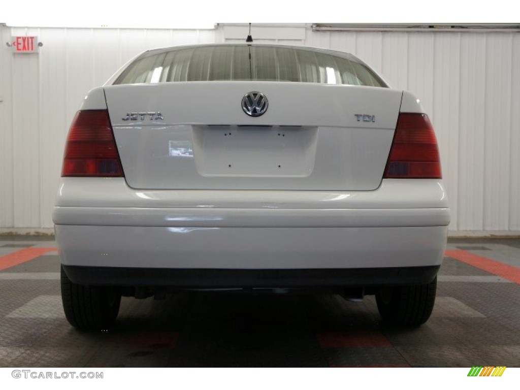 2002 Jetta GLS TDI Sedan - Cool White / Beige photo #8