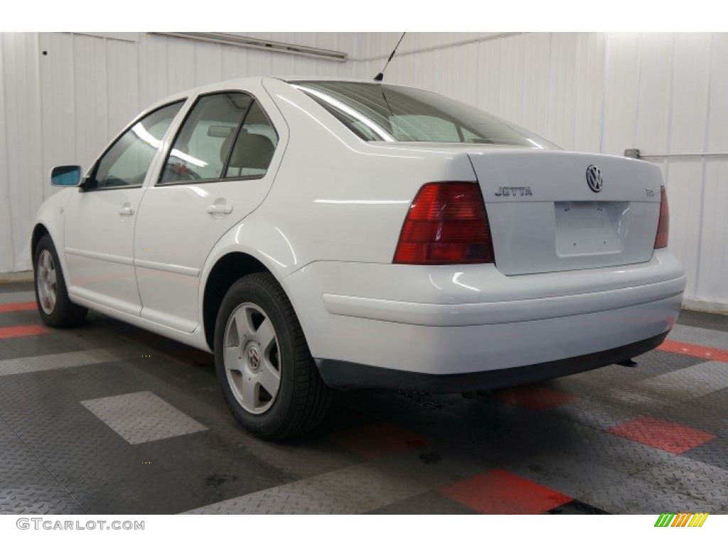 2002 Jetta GLS TDI Sedan - Cool White / Beige photo #9