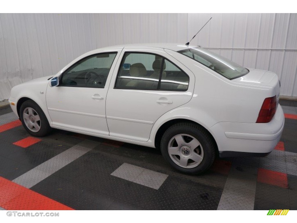 2002 Jetta GLS TDI Sedan - Cool White / Beige photo #10