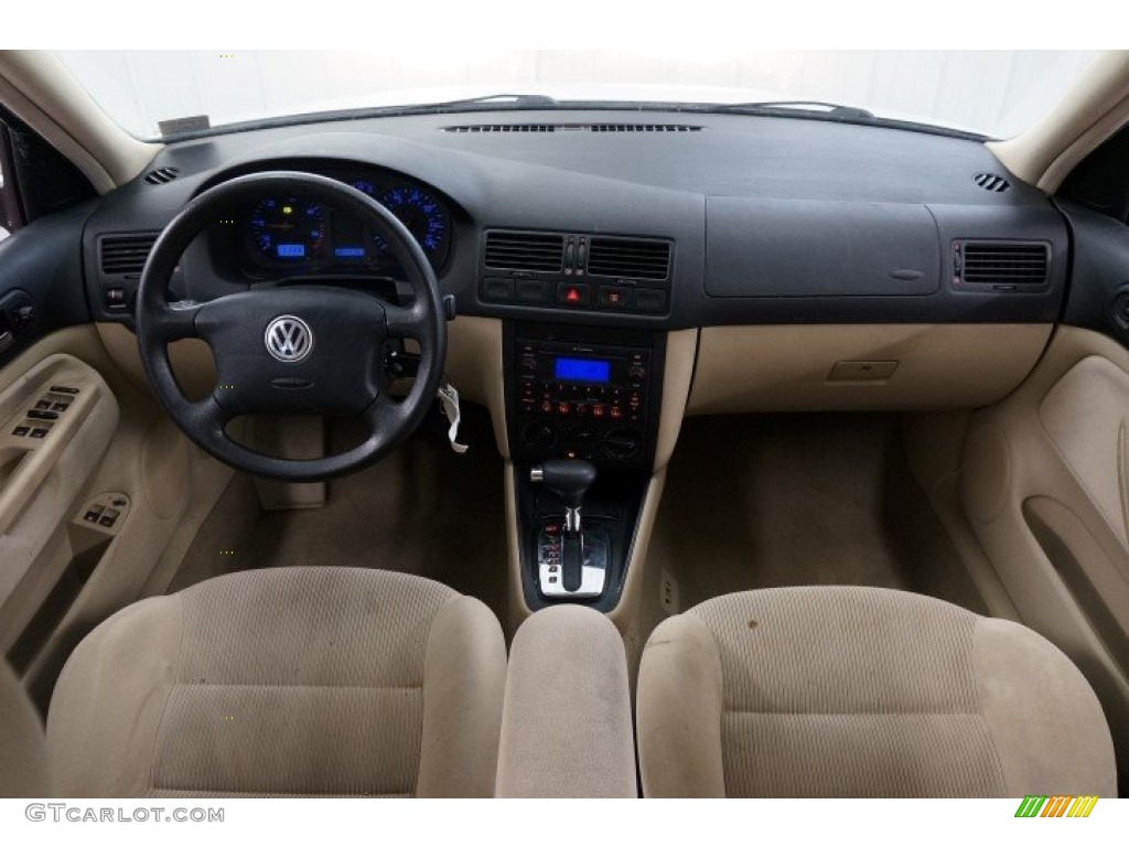 2002 Jetta GLS TDI Sedan - Cool White / Beige photo #19