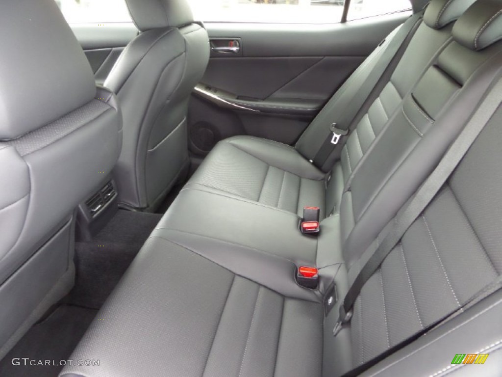 2014 IS 250 F Sport - Silver Lining Metallic / Black photo #12