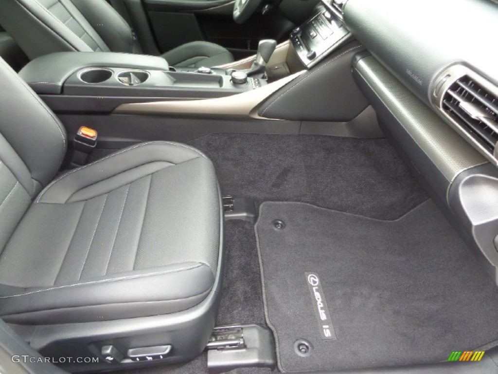 2014 IS 250 F Sport - Silver Lining Metallic / Black photo #13