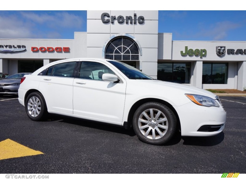 2014 200 Touring Sedan - Bright White / Black photo #1