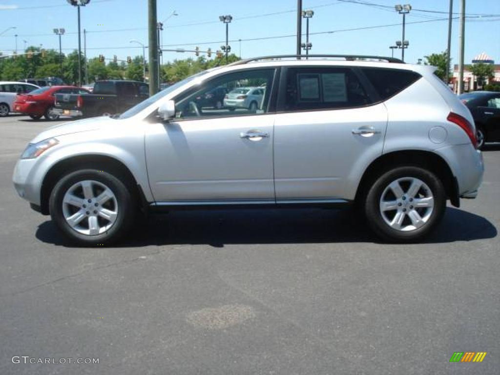 2006 Murano SL - Brilliant Silver Metallic / Charcoal photo #2