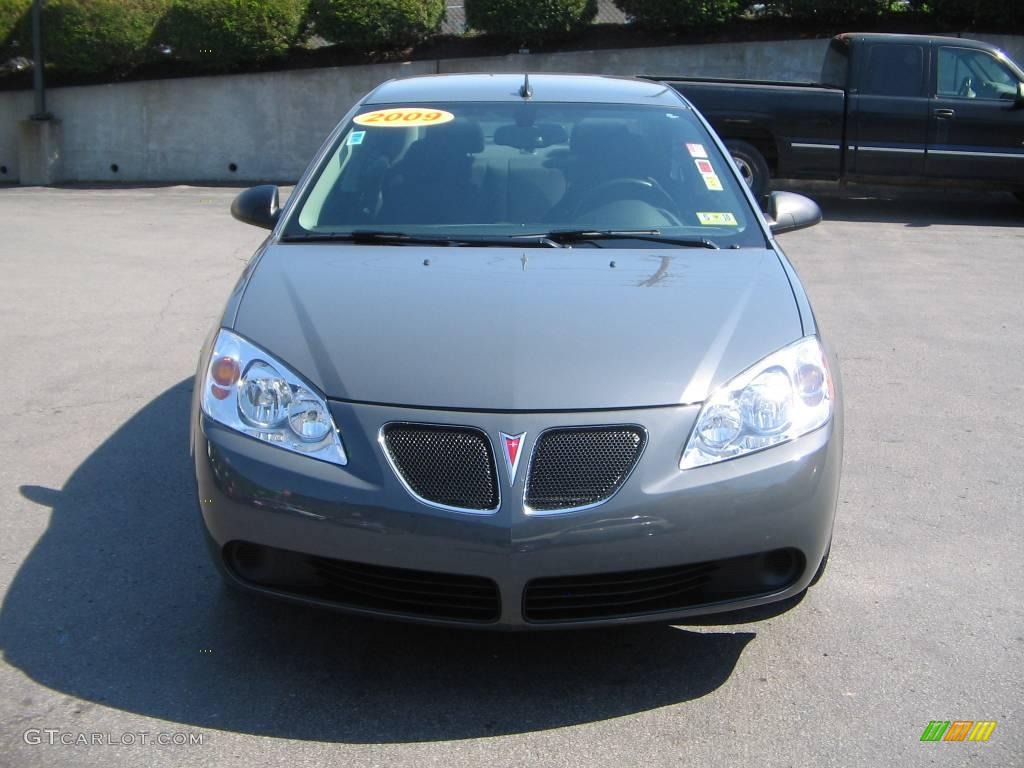 2009 G6 Sedan - Dark Steel Gray Metallic / Ebony photo #1