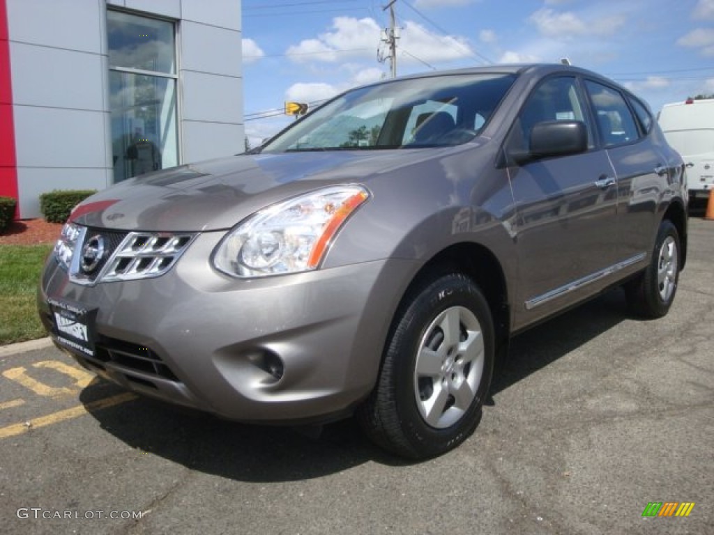 2011 Rogue S AWD - Platinum Graphite / Gray photo #1