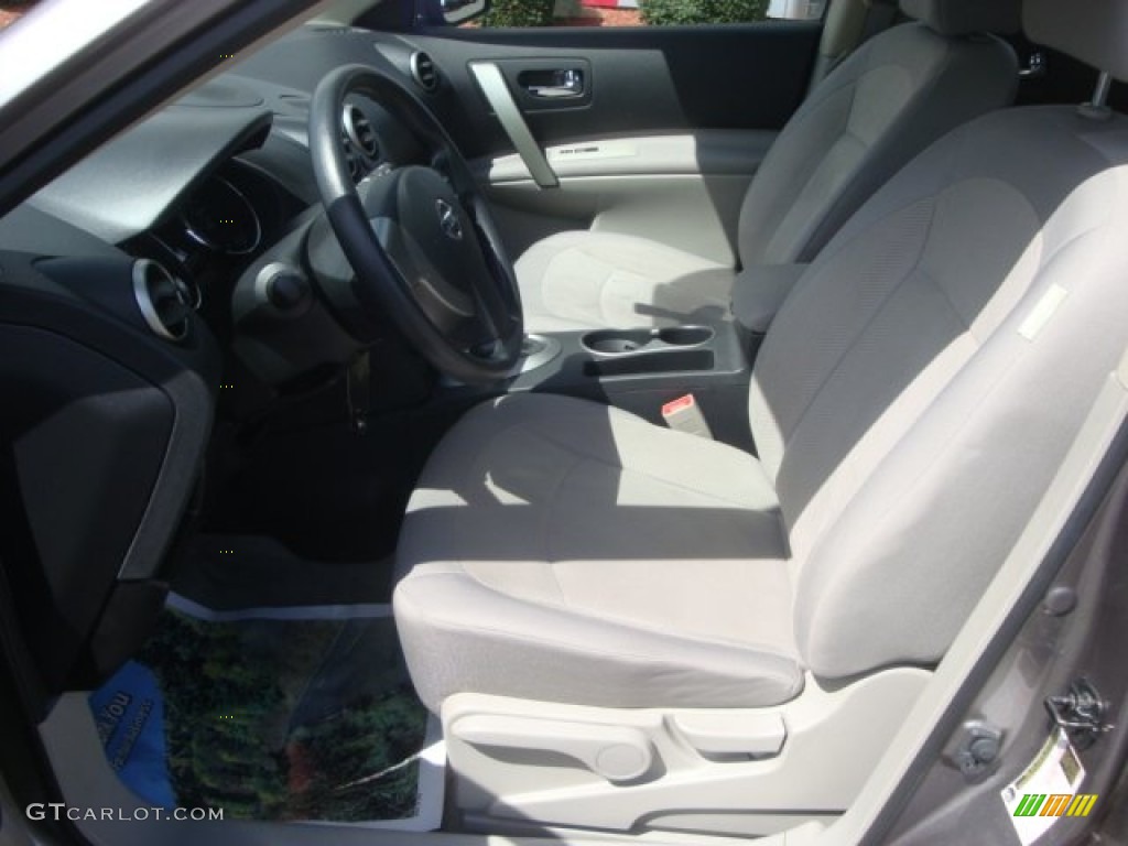 2011 Rogue S AWD - Platinum Graphite / Gray photo #13