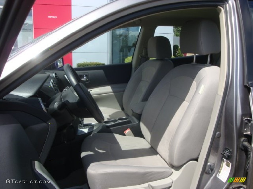 2011 Rogue S AWD - Platinum Graphite / Gray photo #14