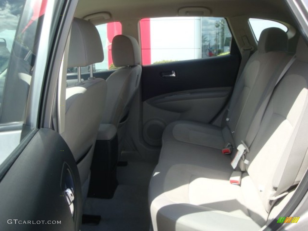 2011 Rogue S AWD - Platinum Graphite / Gray photo #15
