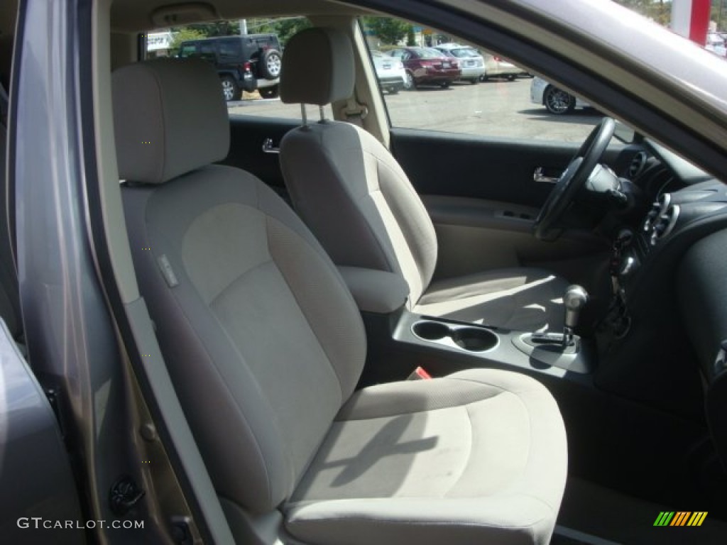 2011 Rogue S AWD - Platinum Graphite / Gray photo #18