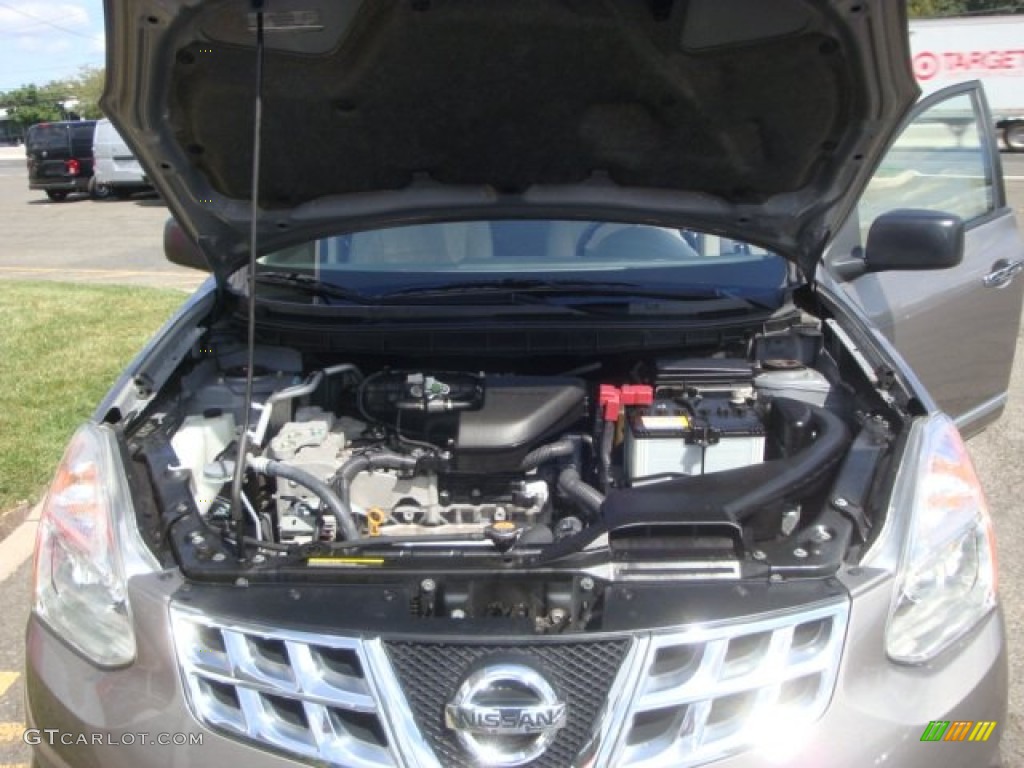 2011 Rogue S AWD - Platinum Graphite / Gray photo #24