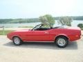 1972 Bright Red Ford Mustang Convertible #97189109