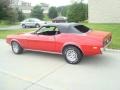 1972 Bright Red Ford Mustang Convertible  photo #4