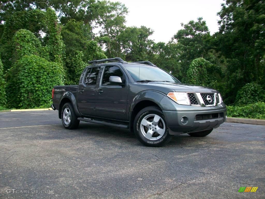 2007 Frontier LE Crew Cab - Storm Gray / Charcoal photo #1