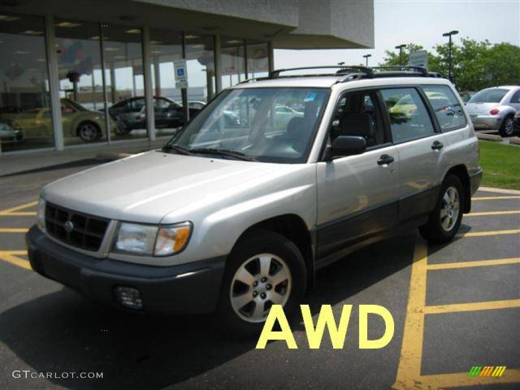 2000 Forester 2.5 L - Silverthorn Metallic / Gray photo #1