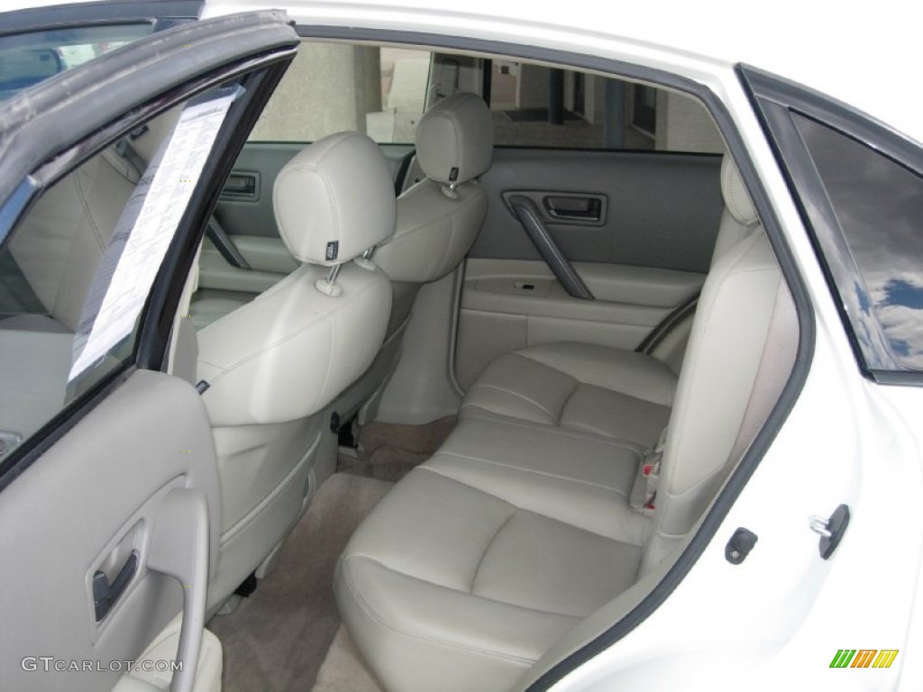 2005 FX 35 AWD - Ivory Pearl White / Willow photo #8