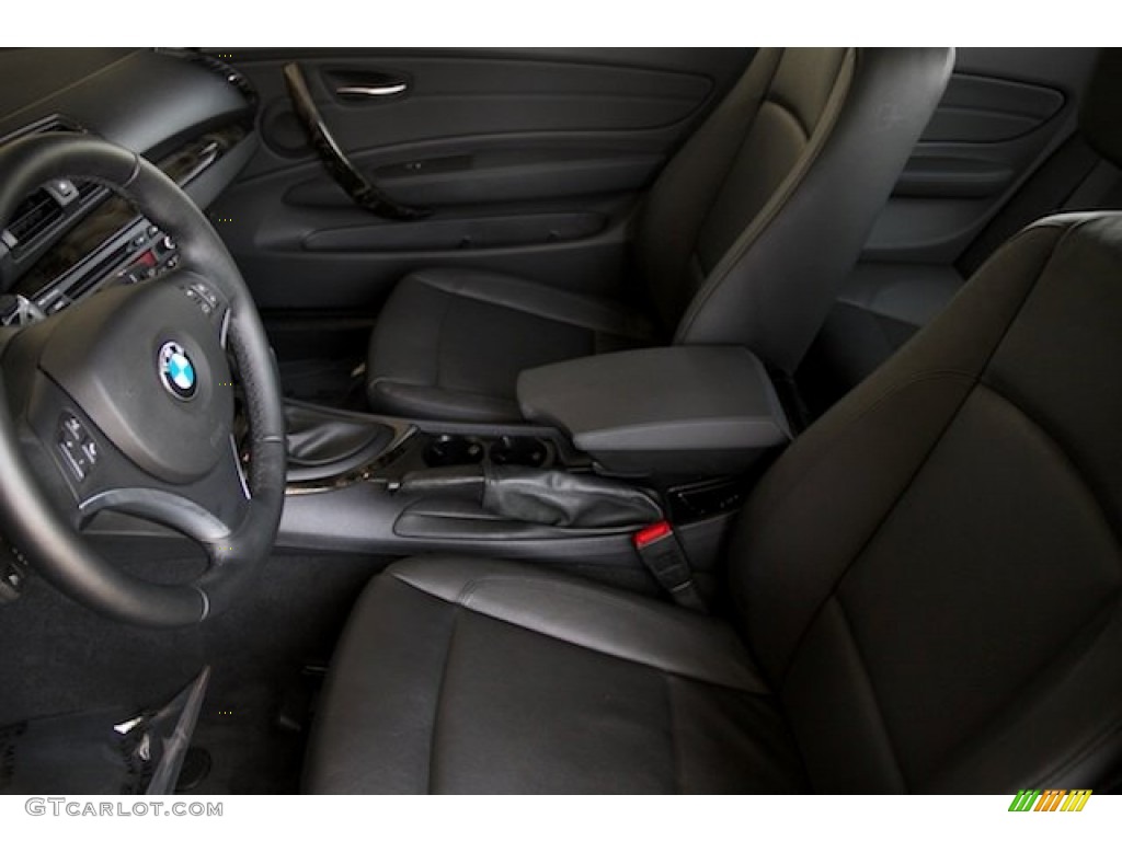 2011 1 Series 128i Coupe - Space Gray Metallic / Black photo #3
