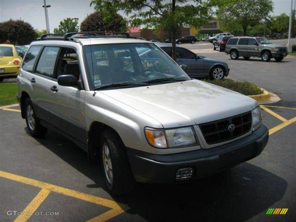 2000 Forester 2.5 L - Silverthorn Metallic / Gray photo #6