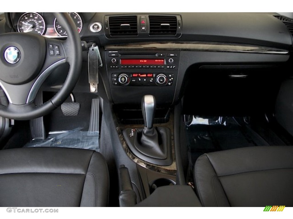 2011 1 Series 128i Coupe - Space Gray Metallic / Black photo #5