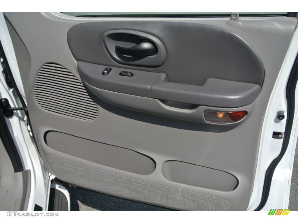 2002 F150 Lariat SuperCrew - Oxford White / Medium Graphite photo #21