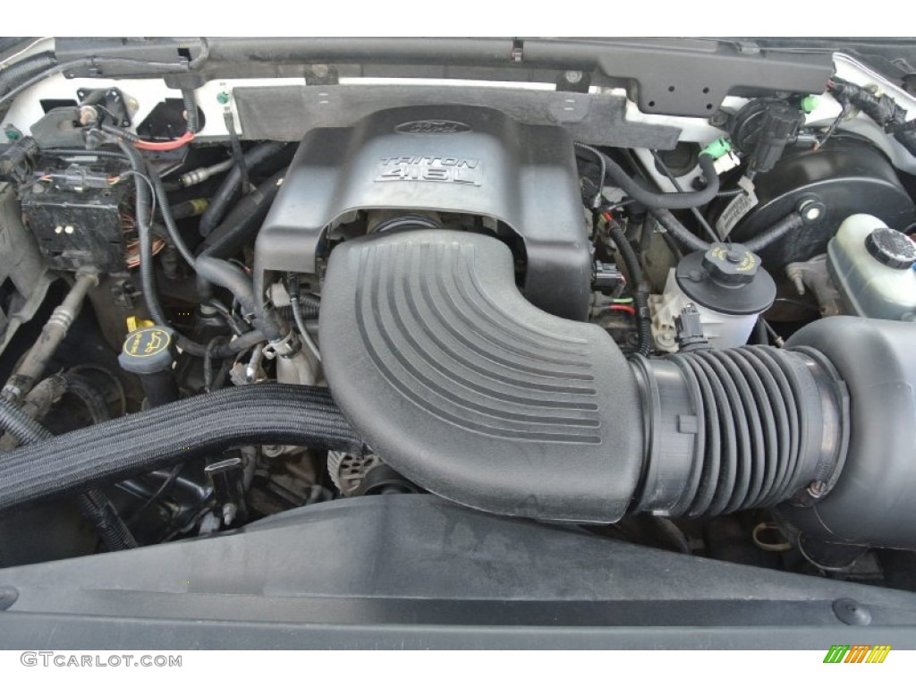 2002 F150 Lariat SuperCrew - Oxford White / Medium Graphite photo #23