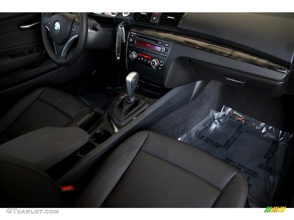 2011 1 Series 128i Coupe - Space Gray Metallic / Black photo #18