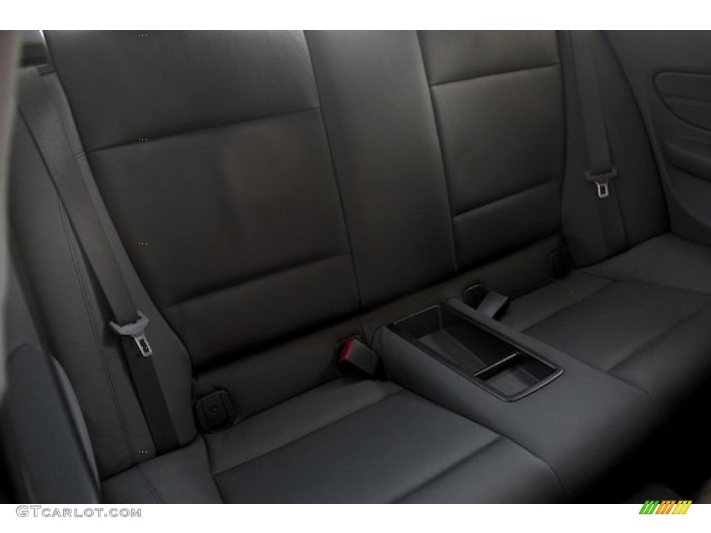 2011 1 Series 128i Coupe - Space Gray Metallic / Black photo #19