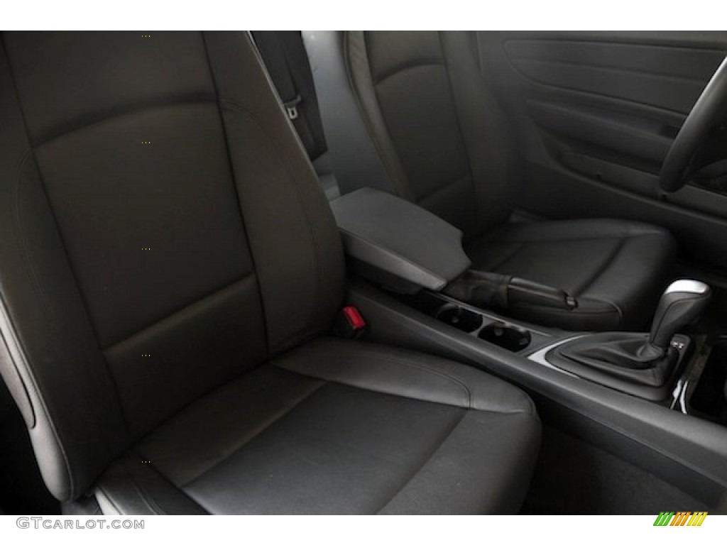 2011 1 Series 128i Coupe - Space Gray Metallic / Black photo #20