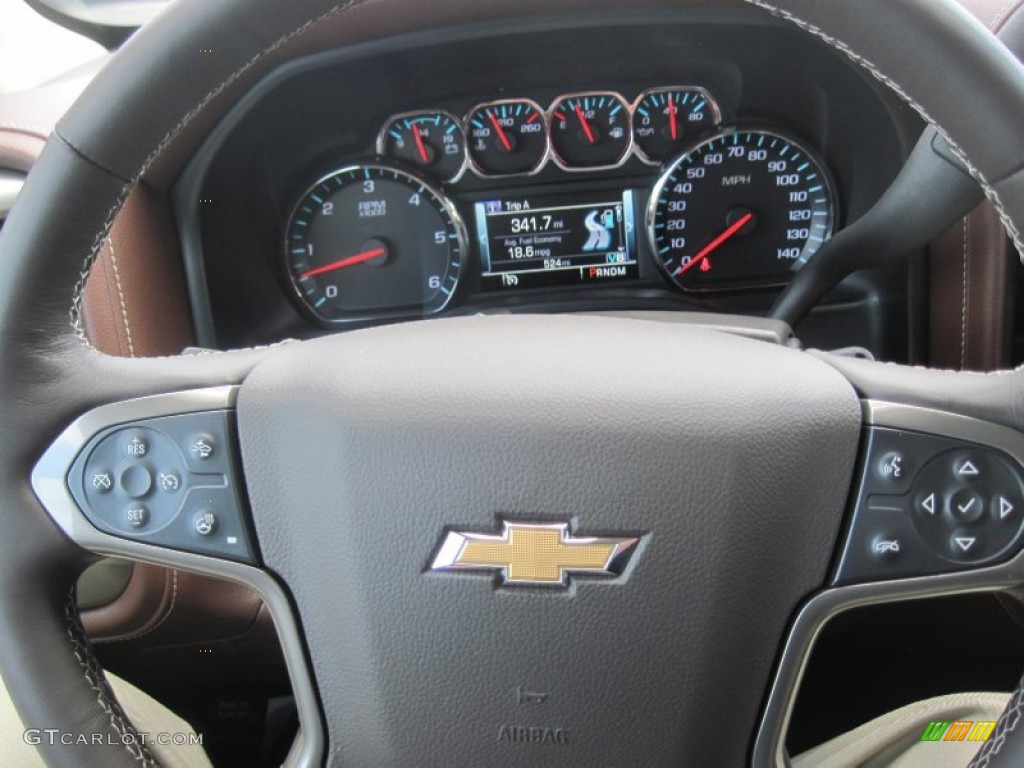 2014 Silverado 1500 High Country Crew Cab 4x4 - Deep Ruby Metallic / High Country Saddle photo #15