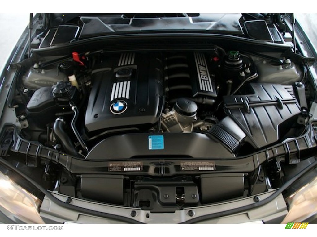 2011 1 Series 128i Coupe - Space Gray Metallic / Black photo #24