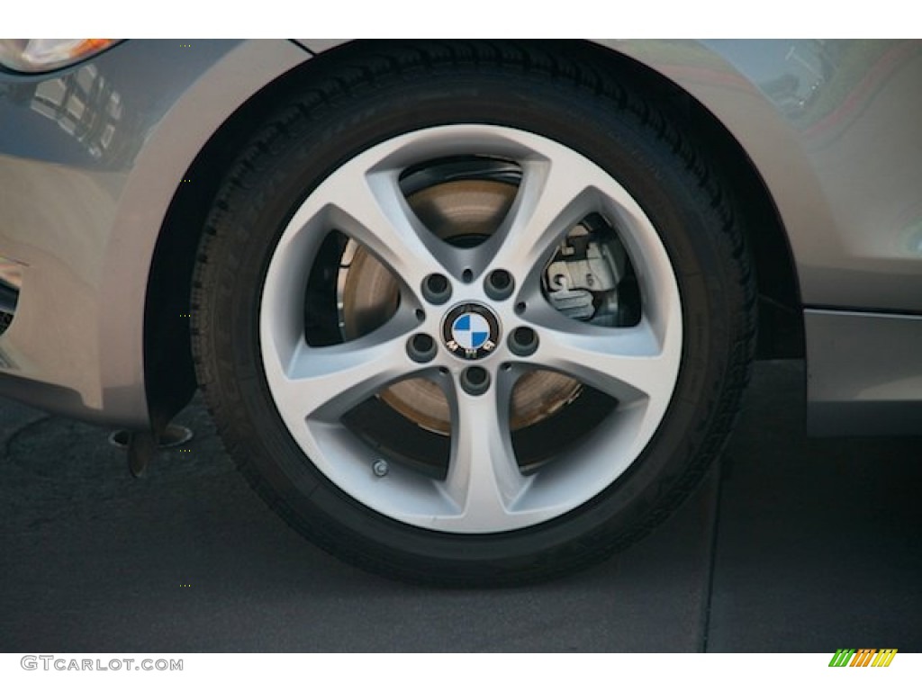 2011 1 Series 128i Coupe - Space Gray Metallic / Black photo #27