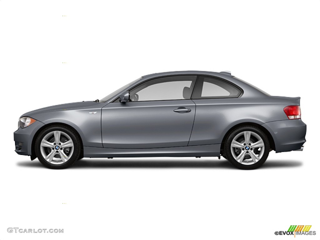 2011 1 Series 128i Coupe - Space Gray Metallic / Black photo #30
