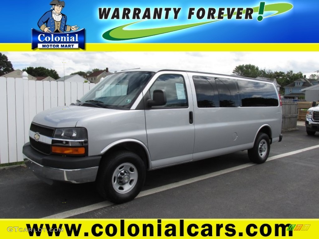 Sheer Silver Metallic Chevrolet Express