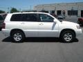 2003 Super White Toyota Highlander I4  photo #4