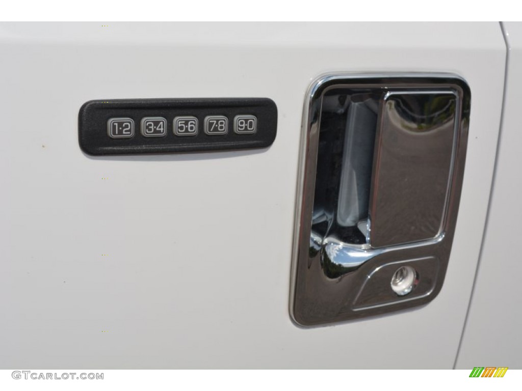 2014 F350 Super Duty Lariat Crew Cab 4x4 Dually - Oxford White / Adobe photo #10