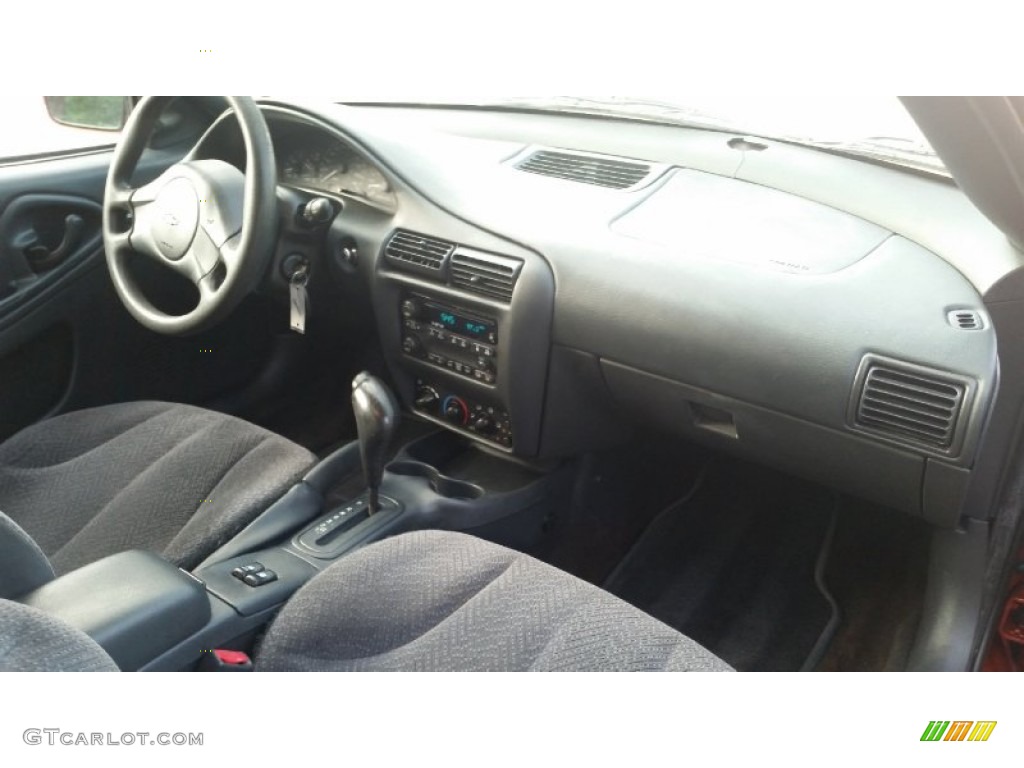 2005 Cavalier LS Sport Coupe - Sunburst Orange Metallic / Graphite Gray photo #7