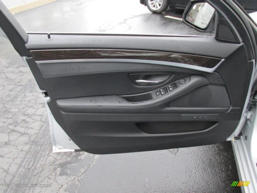 2015 BMW 5 Series 535i xDrive Sedan Black Door Panel Photo #97195798