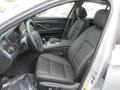 2015 BMW 5 Series Black Interior Front Seat Photo