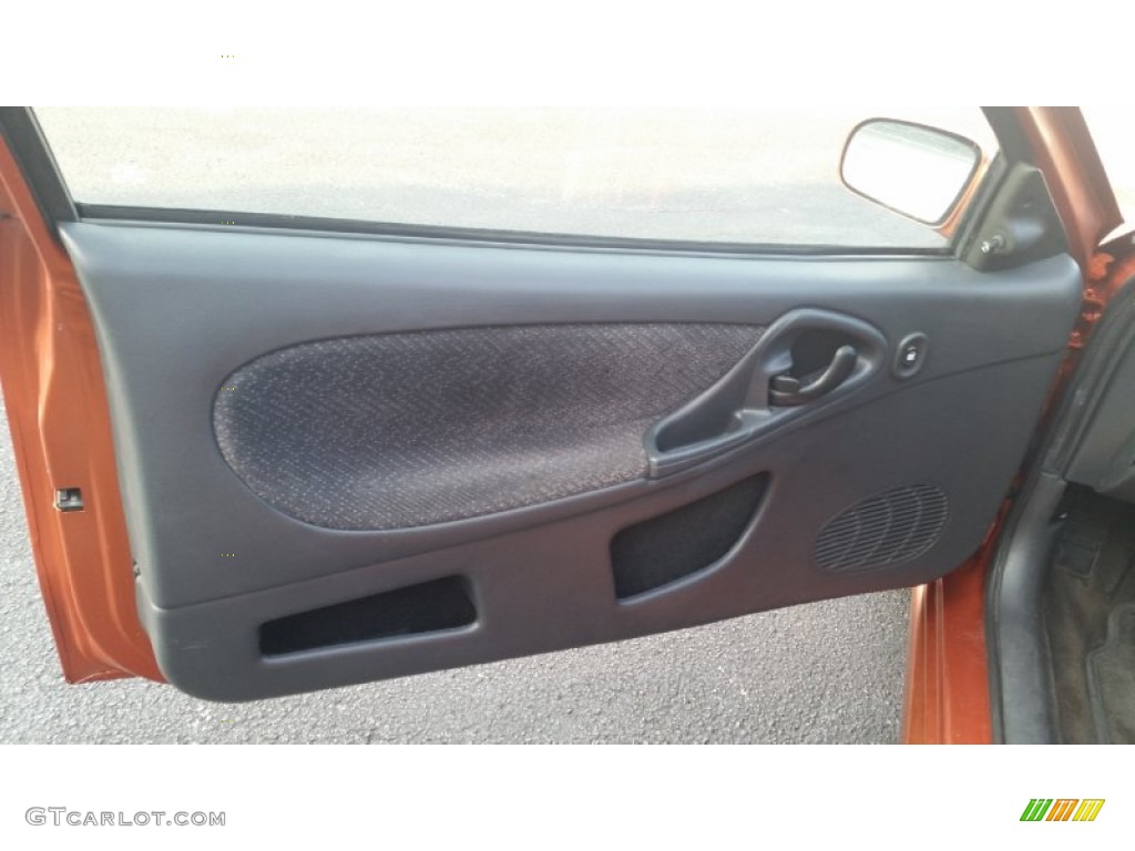 2005 Cavalier LS Sport Coupe - Sunburst Orange Metallic / Graphite Gray photo #18