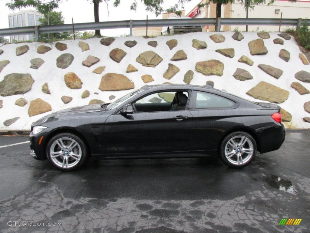 Jet Black 2015 BMW 4 Series 435i xDrive Coupe Exterior Photo #97196491